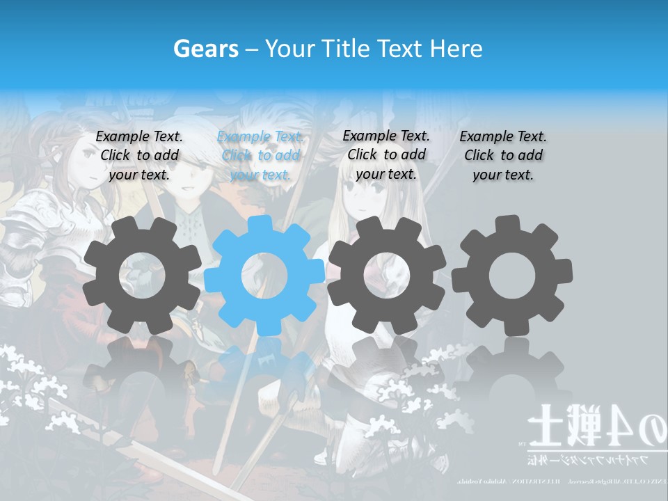 A Group Of People Sitting Next To Each Other PowerPoint Template