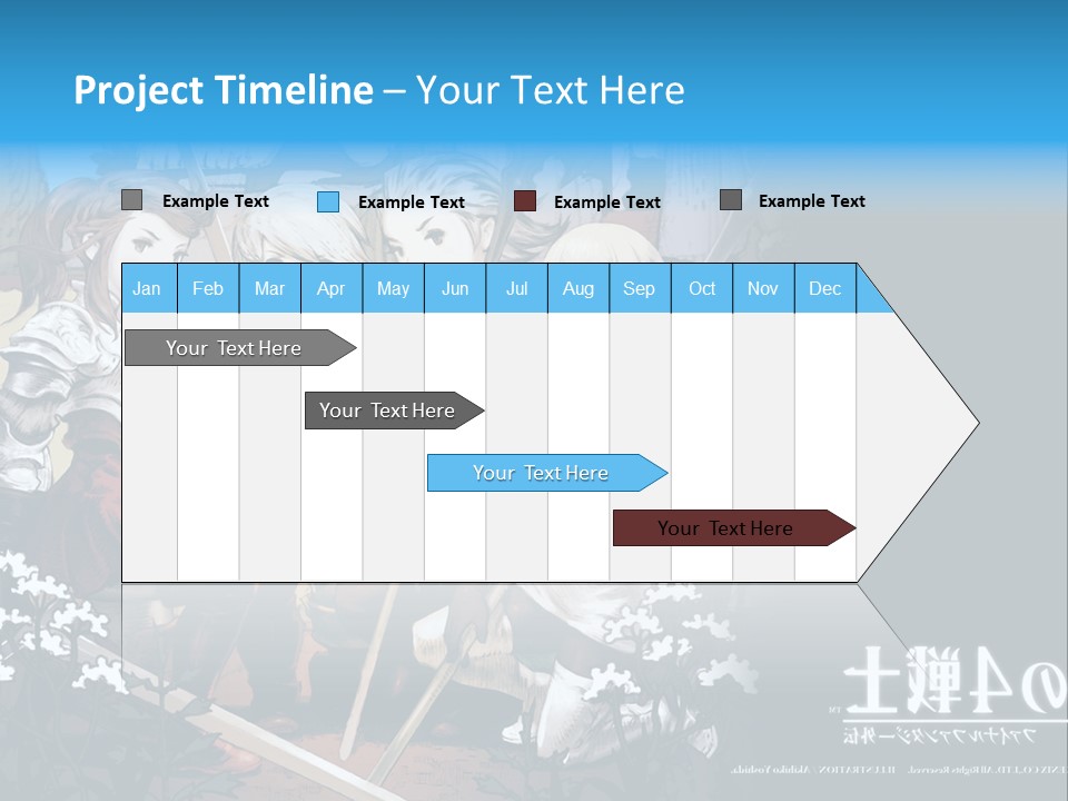 A Group Of People Sitting Next To Each Other PowerPoint Template