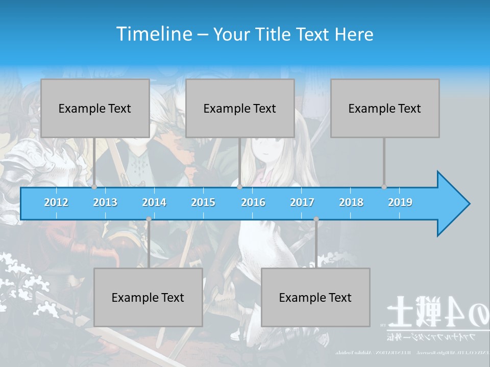 A Group Of People Sitting Next To Each Other PowerPoint Template