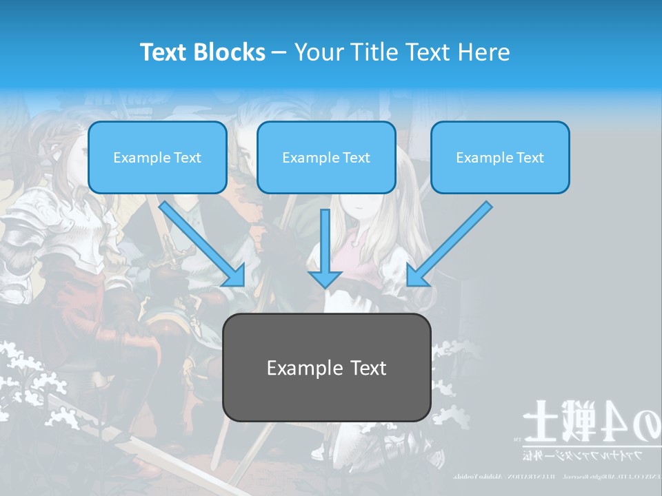 A Group Of People Sitting Next To Each Other PowerPoint Template
