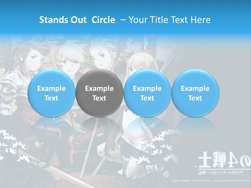 A Group Of People Sitting Next To Each Other PowerPoint Template