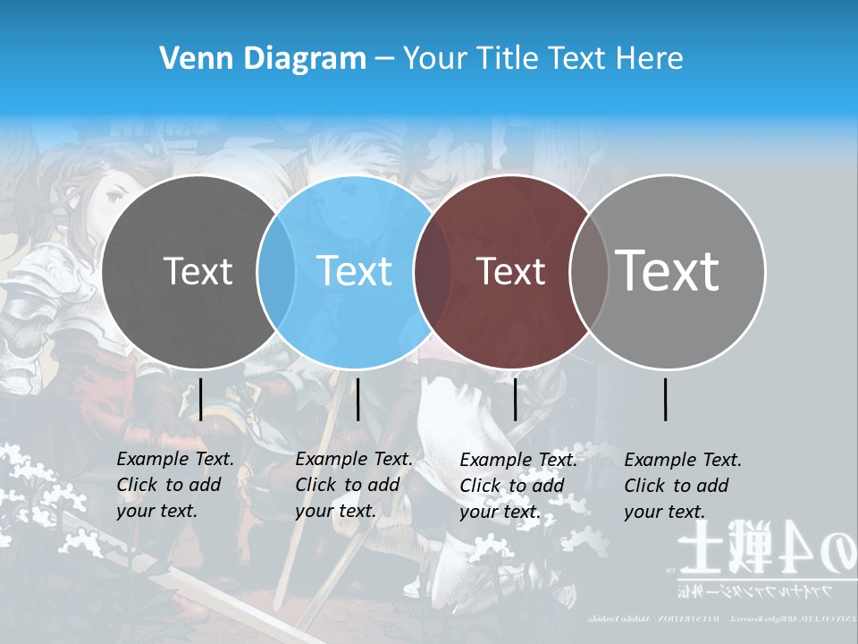 A Group Of People Sitting Next To Each Other PowerPoint Template
