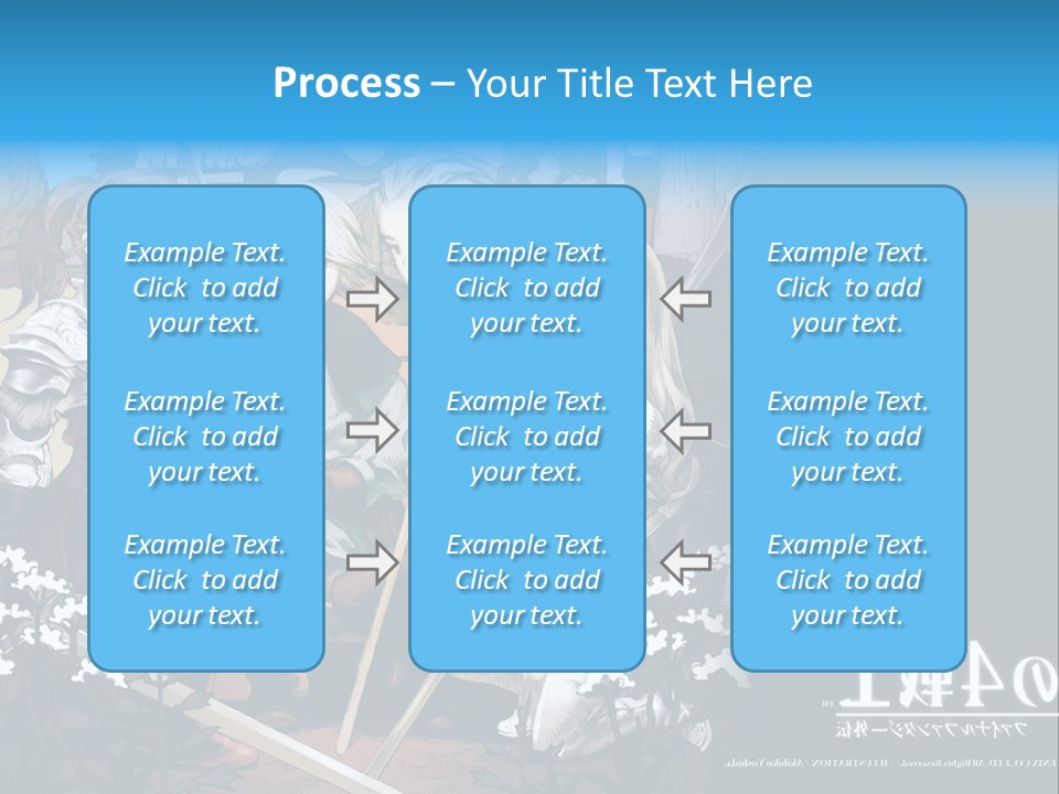 A Group Of People Sitting Next To Each Other PowerPoint Template