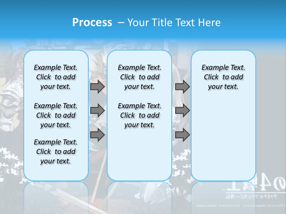 A Group Of People Sitting Next To Each Other PowerPoint Template