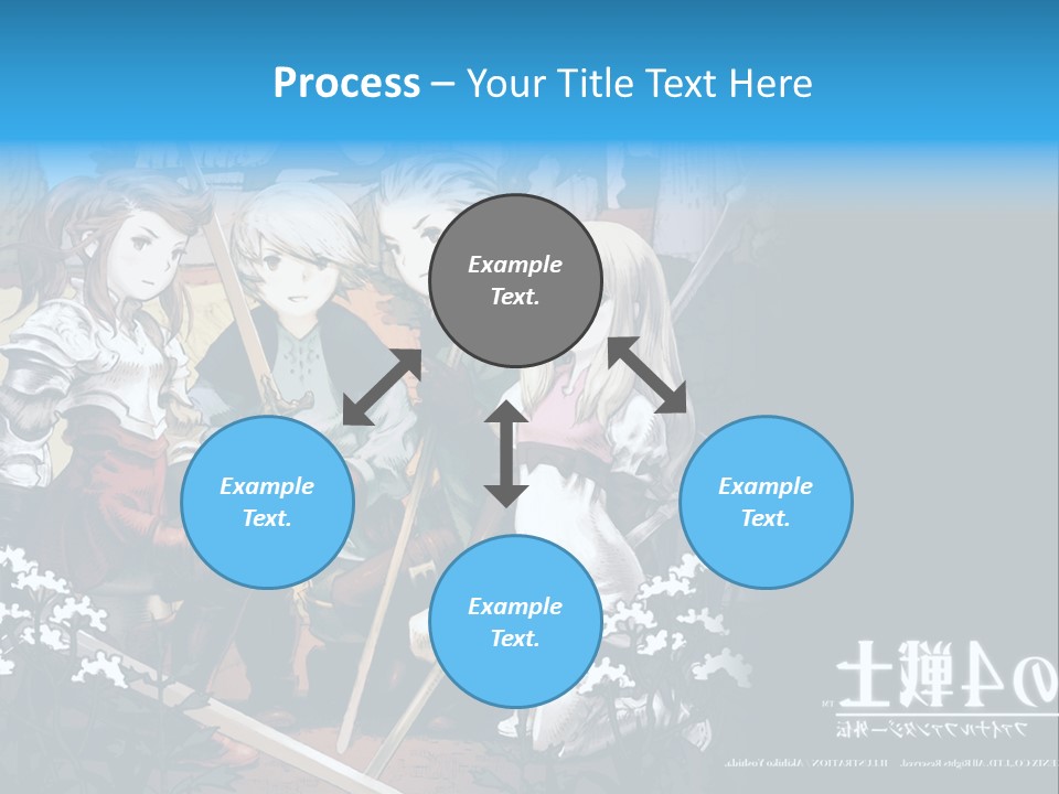 A Group Of People Sitting Next To Each Other PowerPoint Template