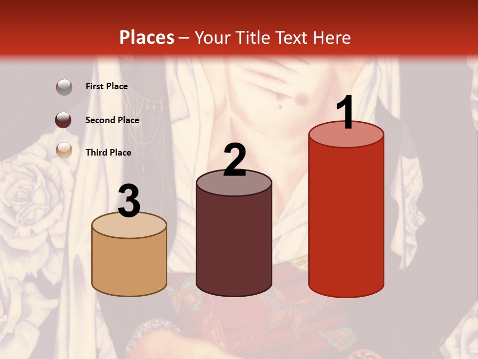 A Couple Of Anime Characters With A Red Background PowerPoint Template