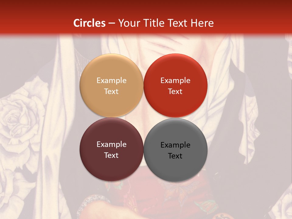 A Couple Of Anime Characters With A Red Background PowerPoint Template