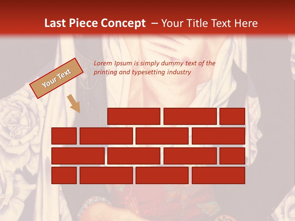 A Couple Of Anime Characters With A Red Background PowerPoint Template