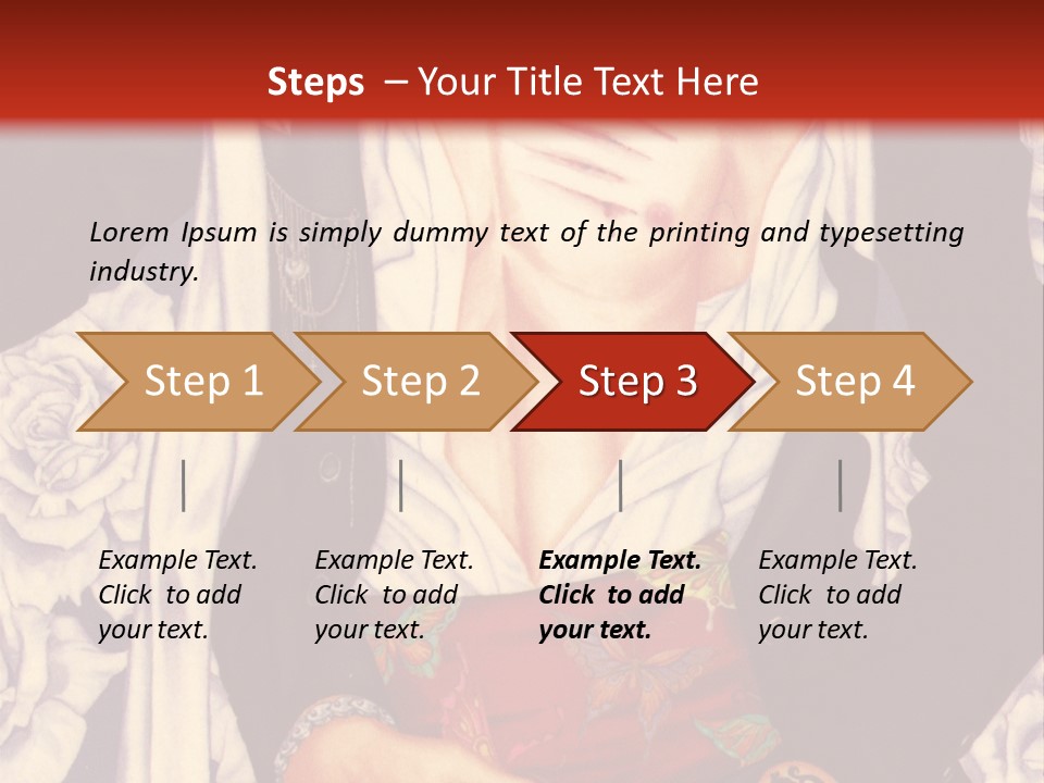 A Couple Of Anime Characters With A Red Background PowerPoint Template