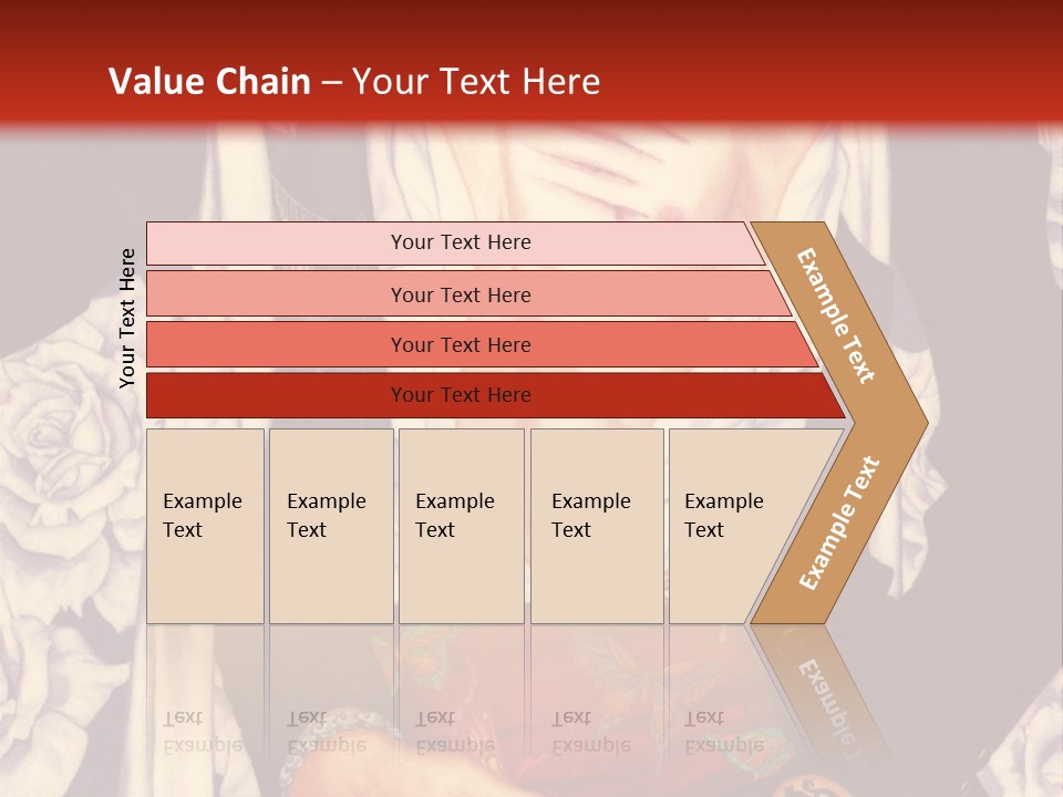 A Couple Of Anime Characters With A Red Background PowerPoint Template