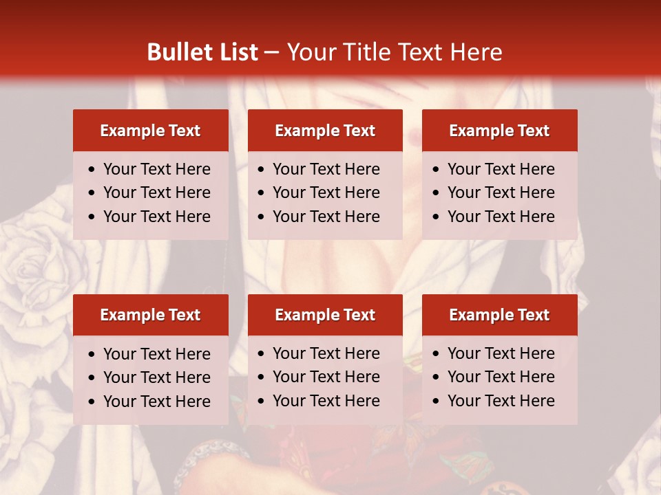 A Couple Of Anime Characters With A Red Background PowerPoint Template