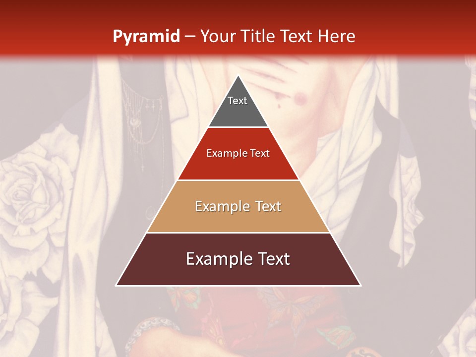 A Couple Of Anime Characters With A Red Background PowerPoint Template