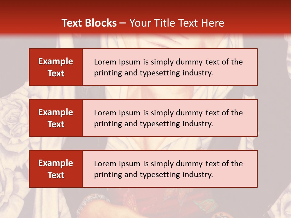 A Couple Of Anime Characters With A Red Background PowerPoint Template