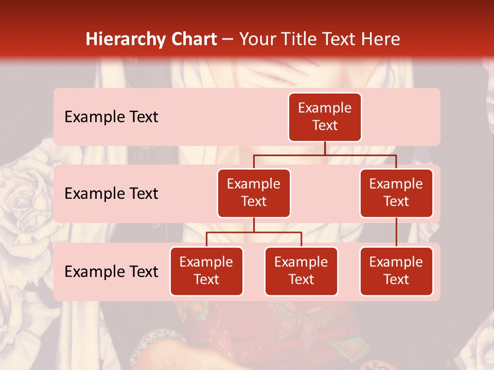 A Couple Of Anime Characters With A Red Background PowerPoint Template