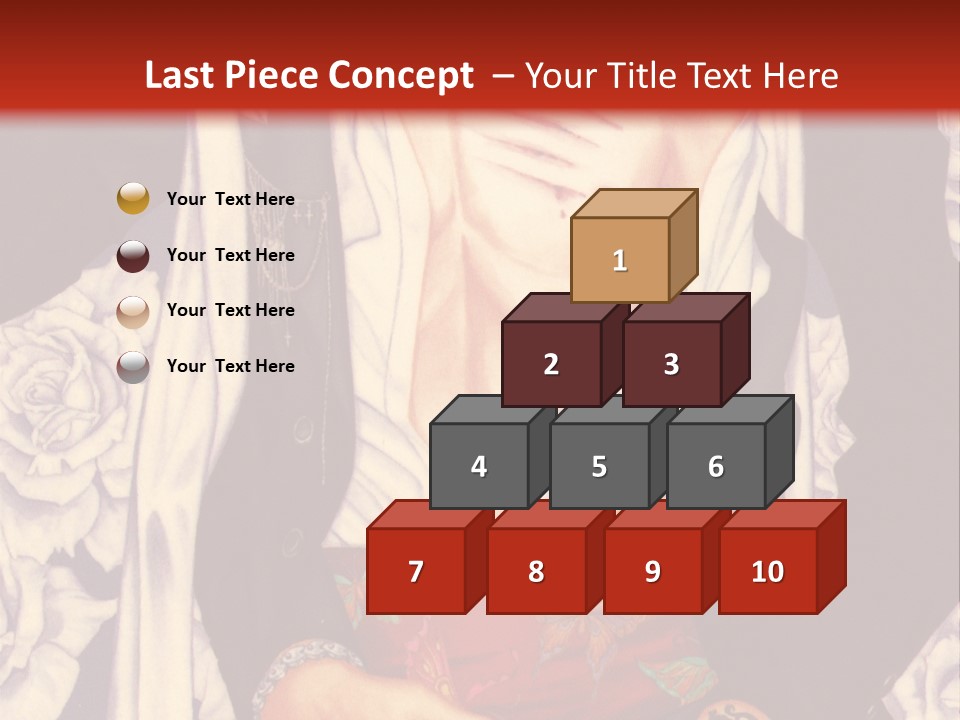 A Couple Of Anime Characters With A Red Background PowerPoint Template