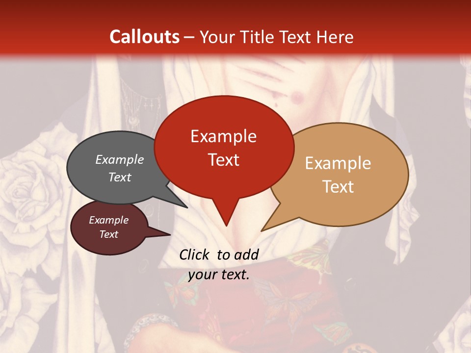 A Couple Of Anime Characters With A Red Background PowerPoint Template