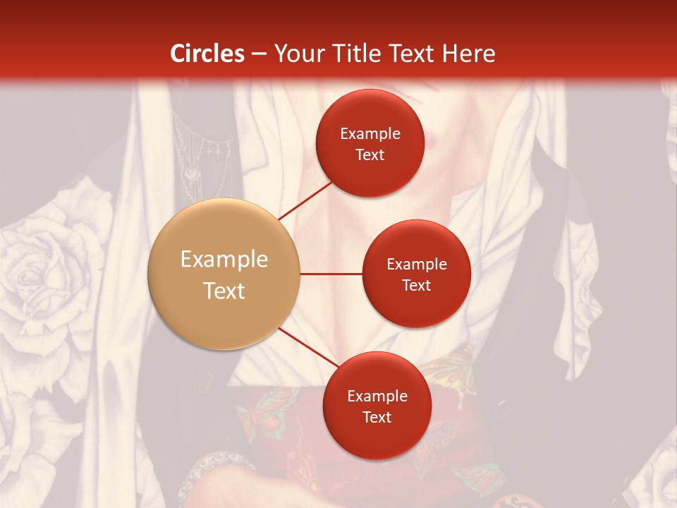 A Couple Of Anime Characters With A Red Background PowerPoint Template