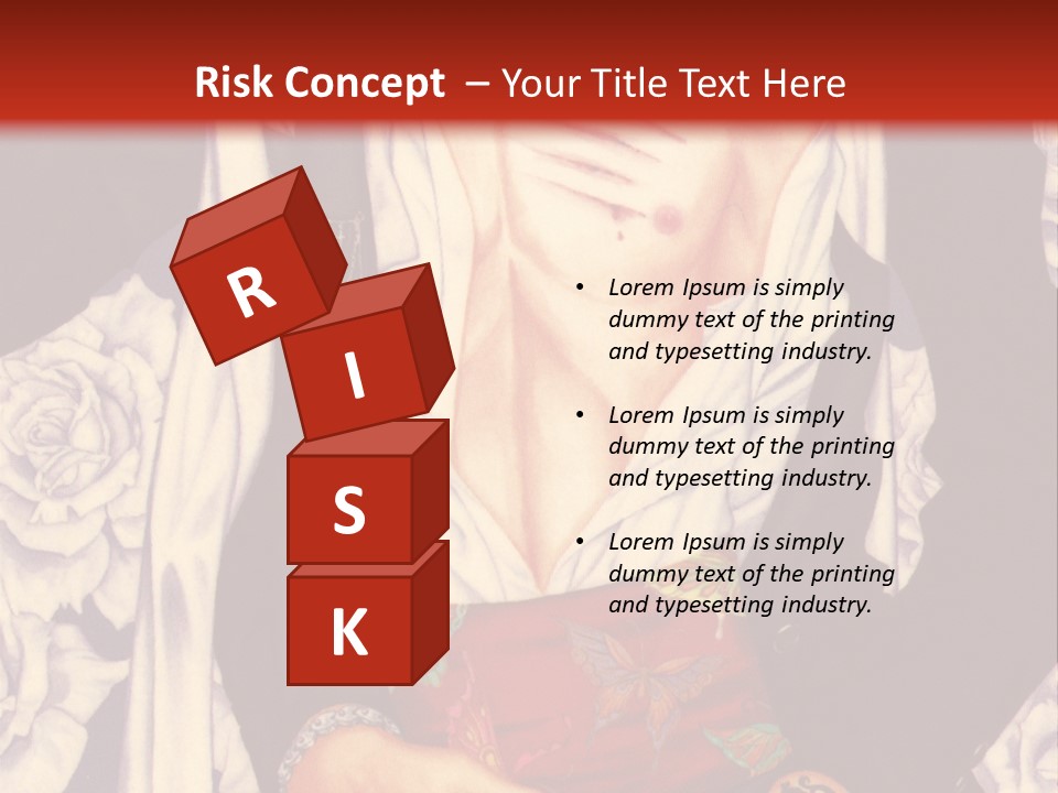 A Couple Of Anime Characters With A Red Background PowerPoint Template