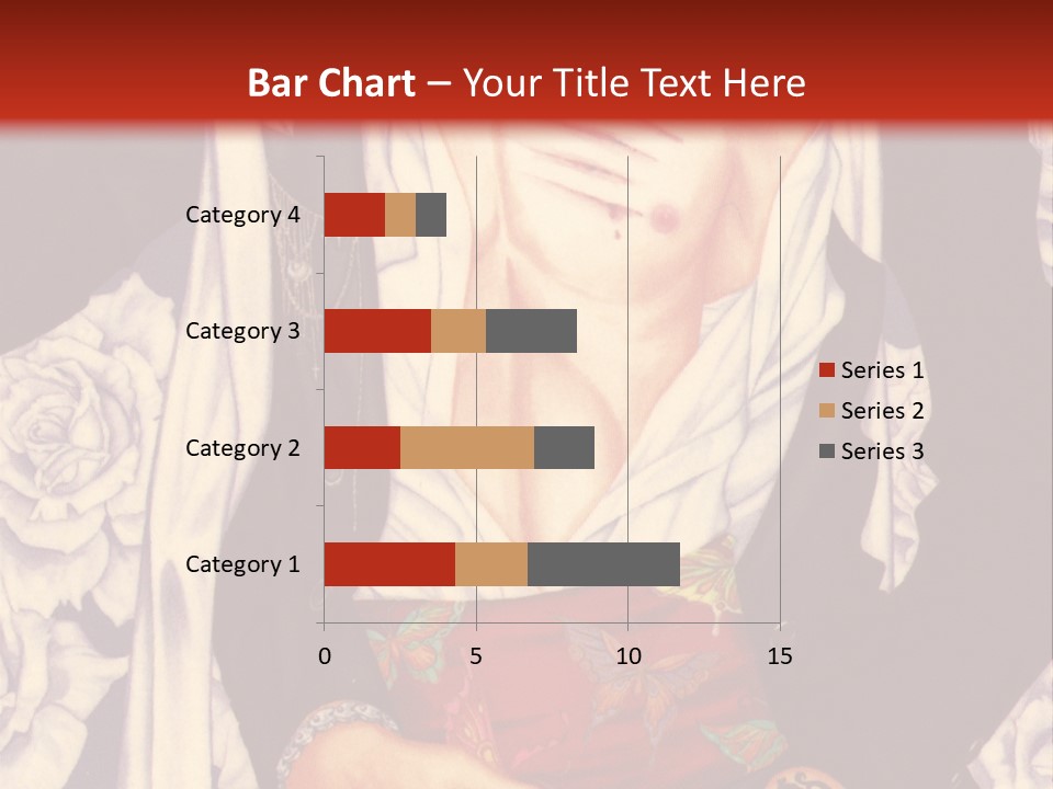 A Couple Of Anime Characters With A Red Background PowerPoint Template
