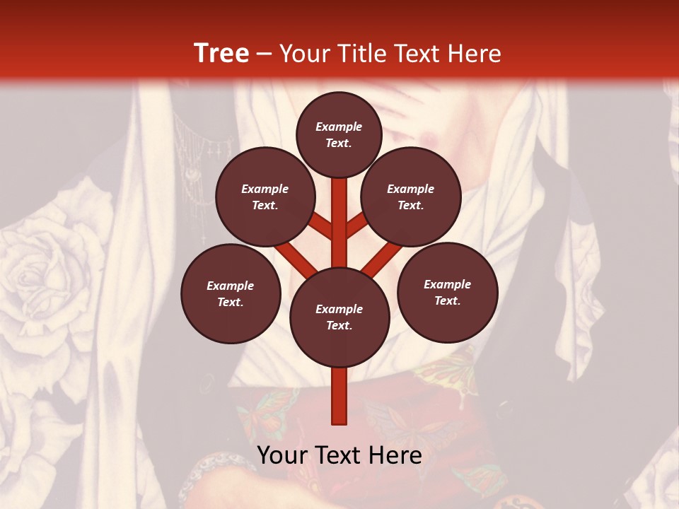 A Couple Of Anime Characters With A Red Background PowerPoint Template