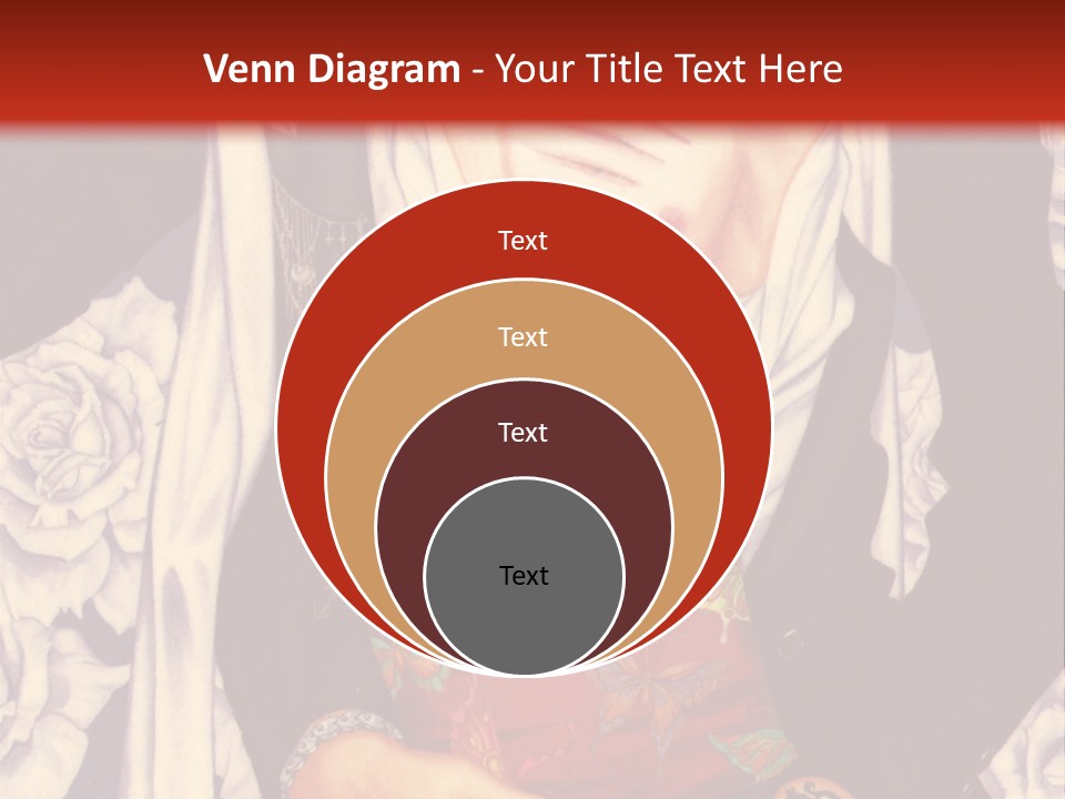 A Couple Of Anime Characters With A Red Background PowerPoint Template