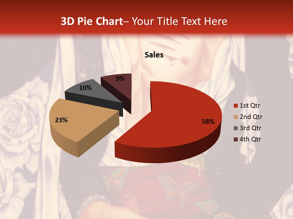 A Couple Of Anime Characters With A Red Background PowerPoint Template