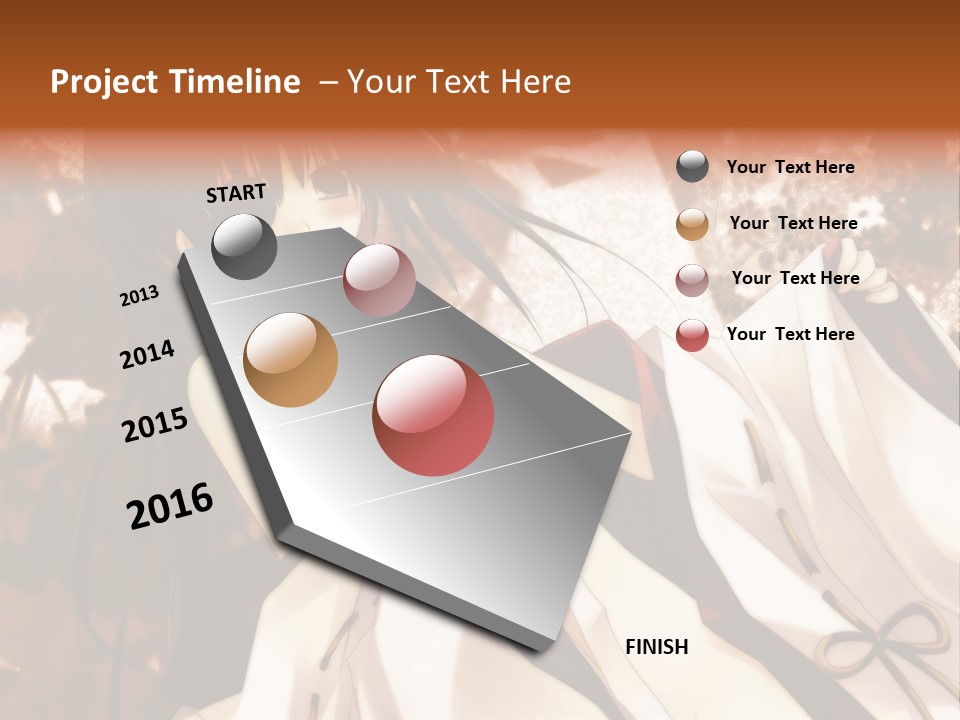 A Woman In A White Dress With Long Black Hair PowerPoint Template