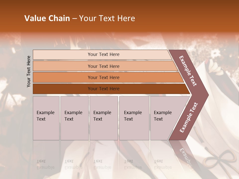 A Woman In A White Dress With Long Black Hair PowerPoint Template