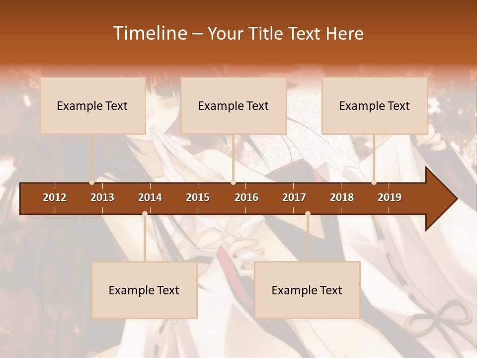 A Woman In A White Dress With Long Black Hair PowerPoint Template