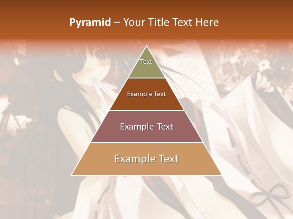 A Woman In A White Dress With Long Black Hair PowerPoint Template