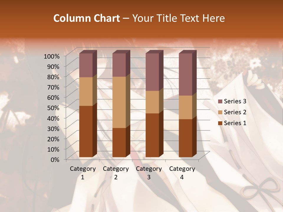 A Woman In A White Dress With Long Black Hair PowerPoint Template