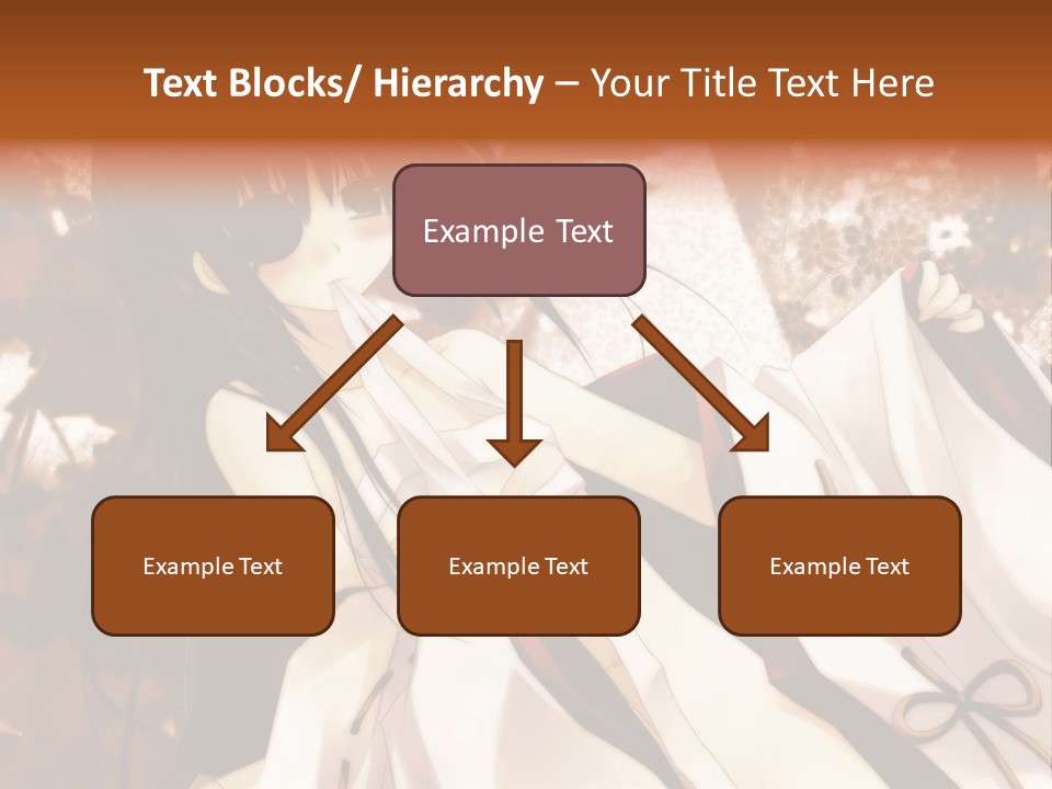 A Woman In A White Dress With Long Black Hair PowerPoint Template