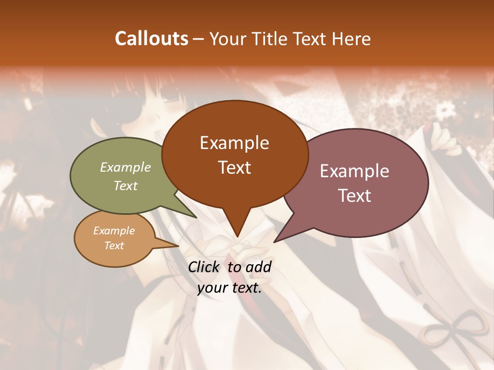 A Woman In A White Dress With Long Black Hair PowerPoint Template