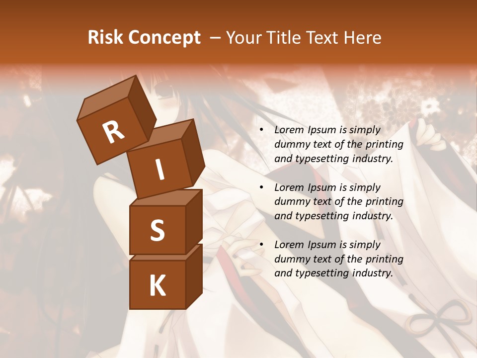 A Woman In A White Dress With Long Black Hair PowerPoint Template