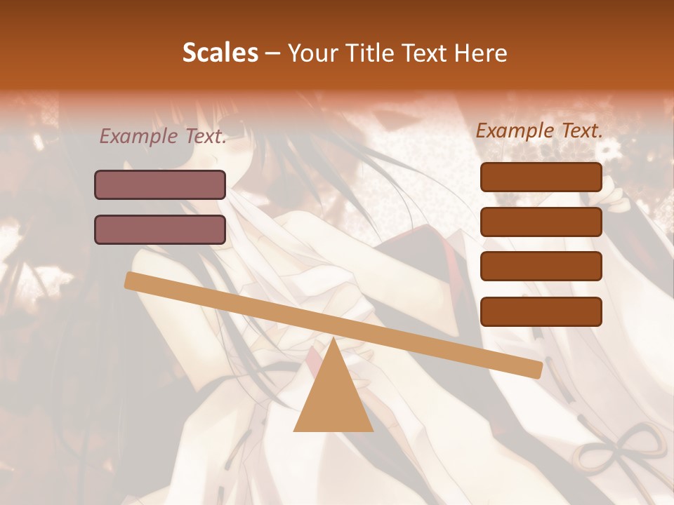 A Woman In A White Dress With Long Black Hair PowerPoint Template