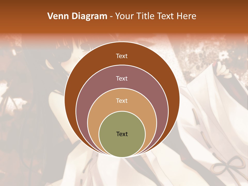 A Woman In A White Dress With Long Black Hair PowerPoint Template