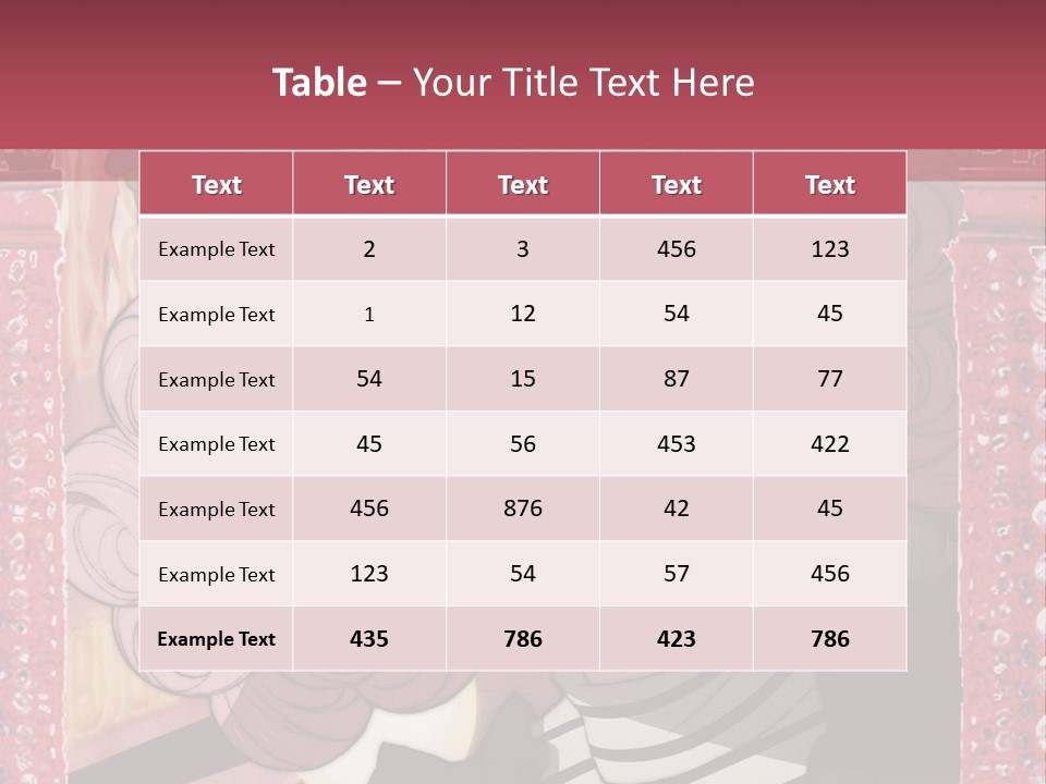 A Picture Of A Girl With Pink Hair And A Hat PowerPoint Template