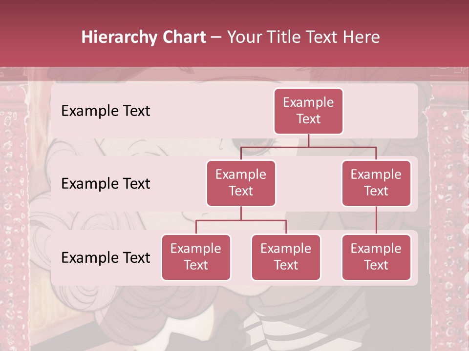 A Picture Of A Girl With Pink Hair And A Hat PowerPoint Template