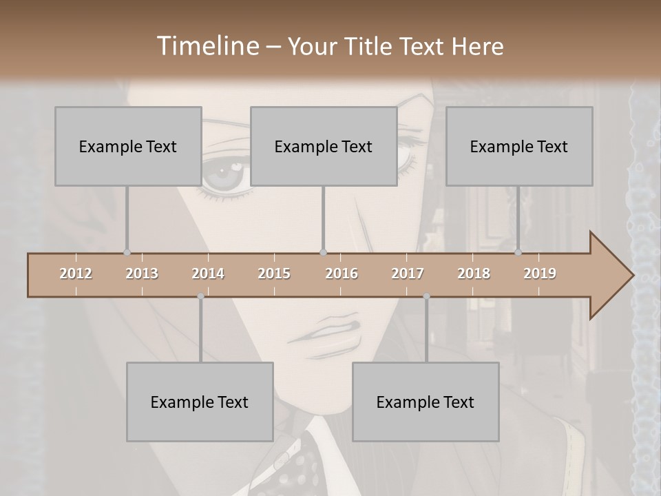 A Man In A Suit And Tie Is Looking At The Camera PowerPoint Template