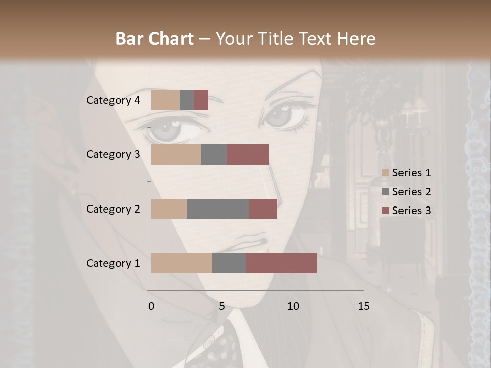 A Man In A Suit And Tie Is Looking At The Camera PowerPoint Template