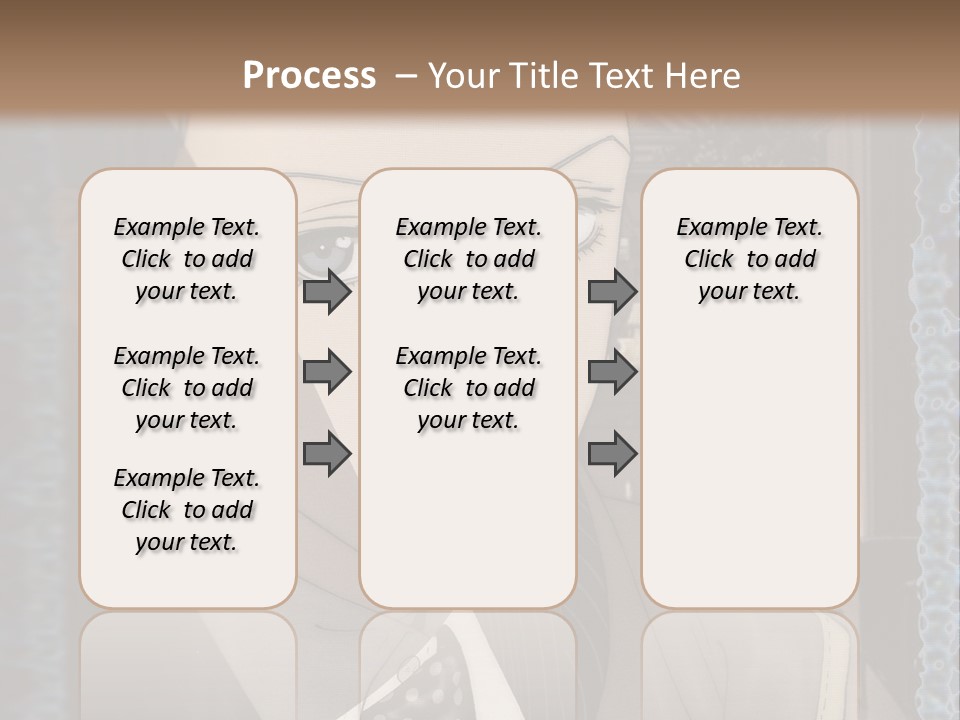 A Man In A Suit And Tie Is Looking At The Camera PowerPoint Template