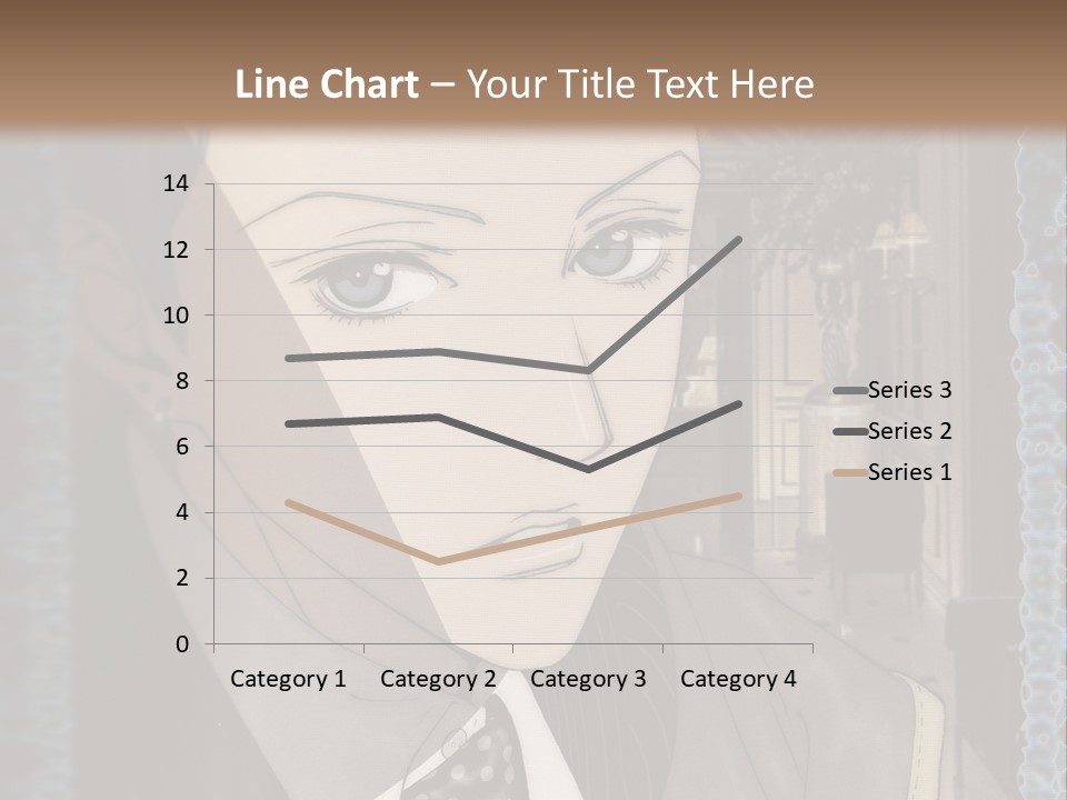 A Man In A Suit And Tie Is Looking At The Camera PowerPoint Template