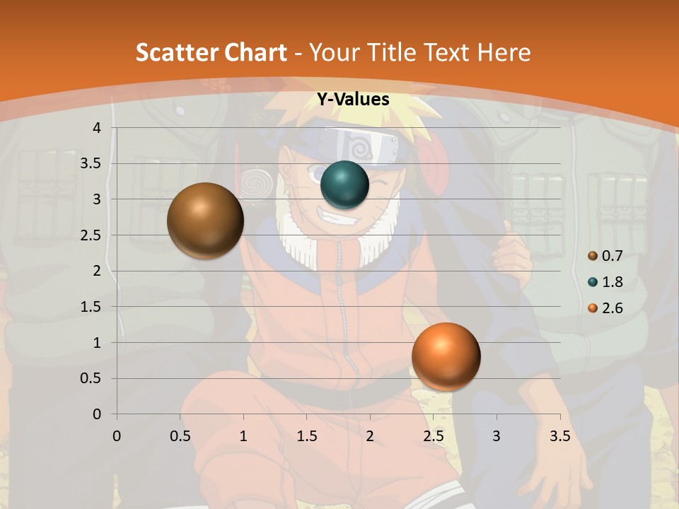 A Group Of Anime Characters With A Sunset In The Background PowerPoint Template