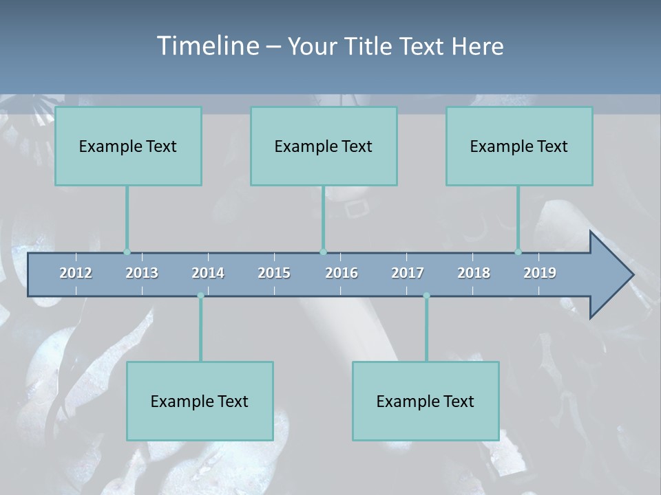 A Black And White Anime Character With Blue Hair PowerPoint Template