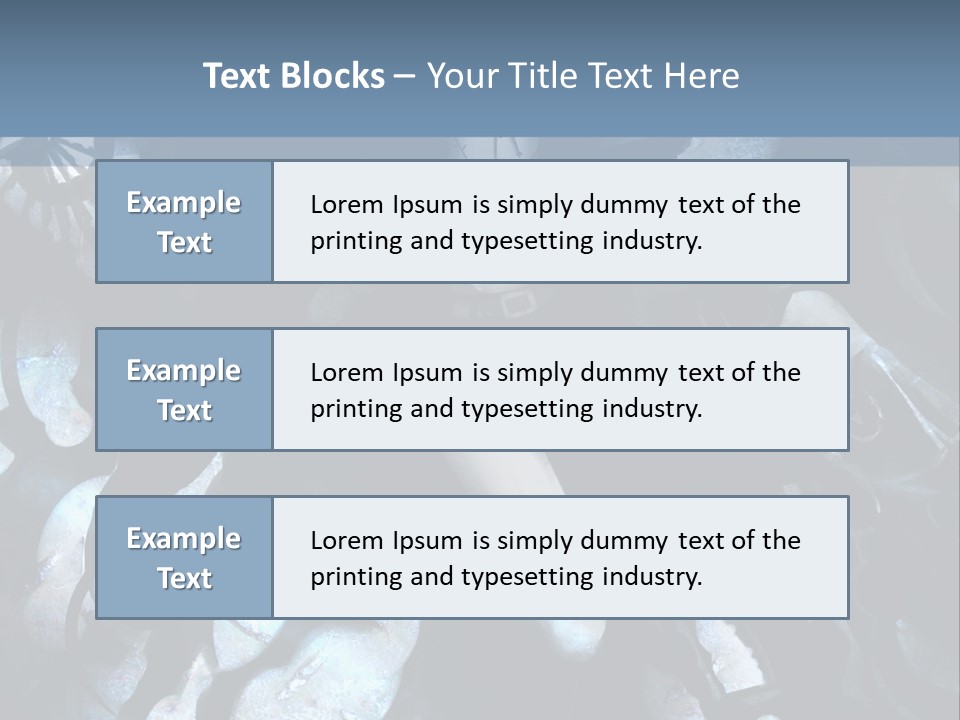 A Black And White Anime Character With Blue Hair PowerPoint Template