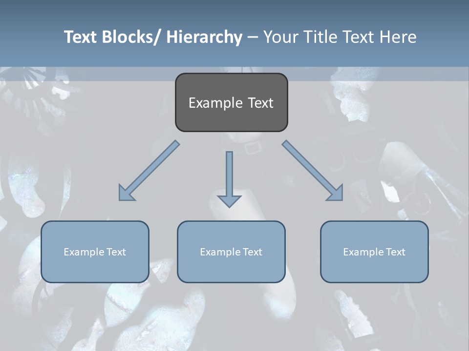 A Black And White Anime Character With Blue Hair PowerPoint Template