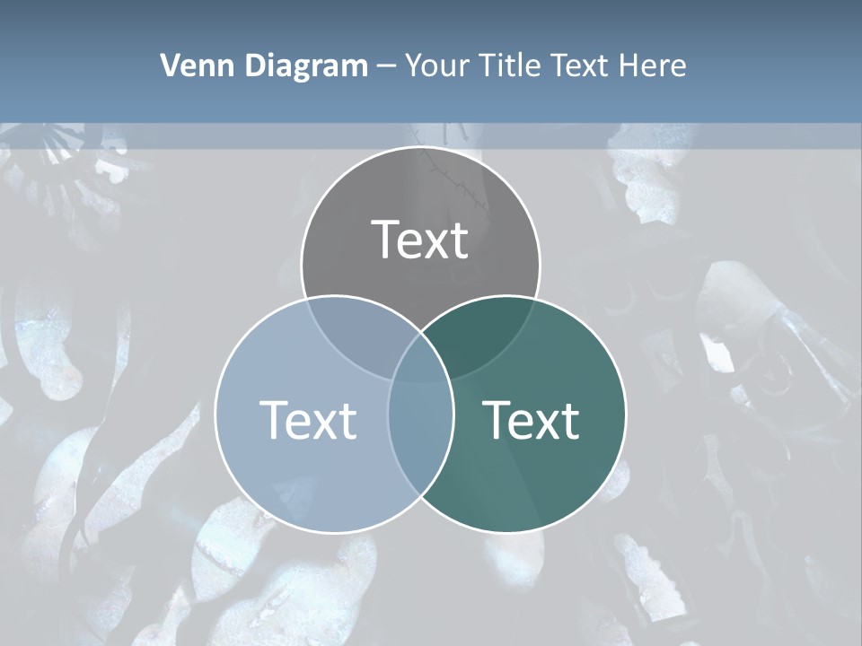 A Black And White Anime Character With Blue Hair PowerPoint Template