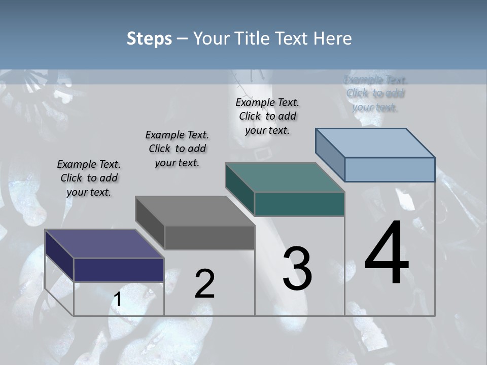 A Black And White Anime Character With Blue Hair PowerPoint Template