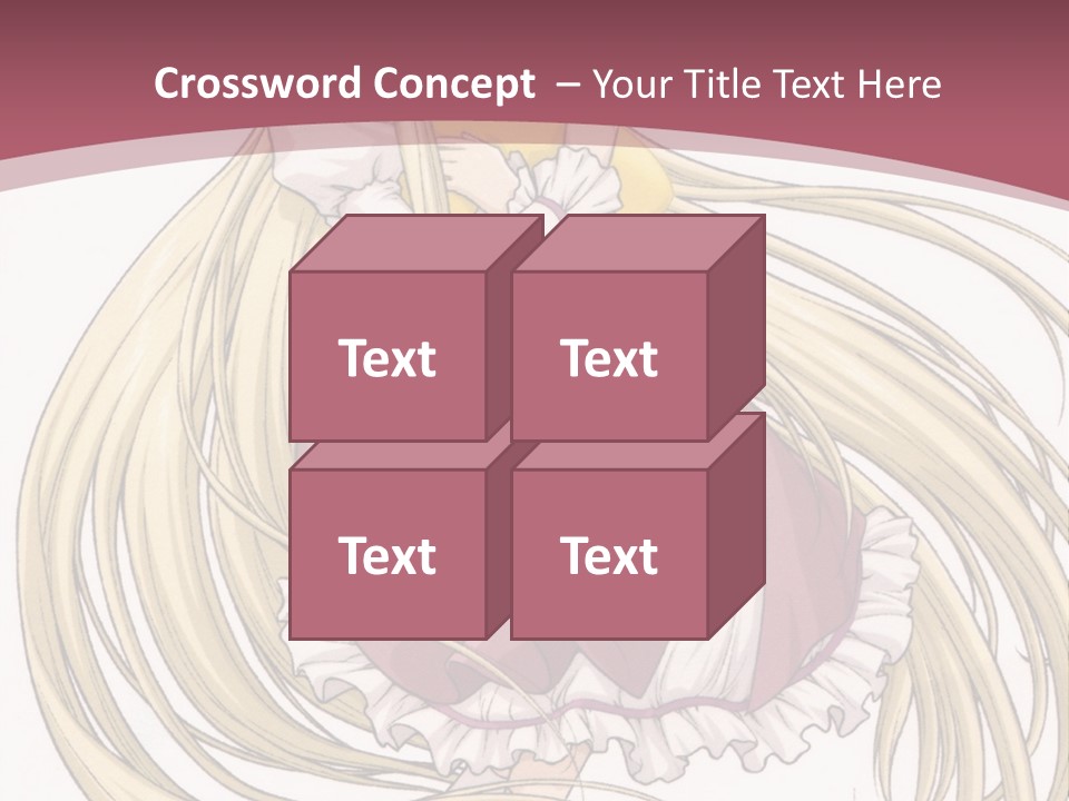 A Girl With Long Hair Is Sitting On The Ground PowerPoint Template