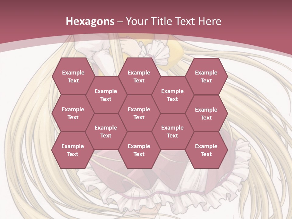 A Girl With Long Hair Is Sitting On The Ground PowerPoint Template